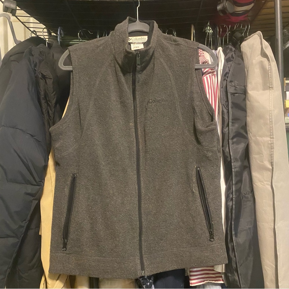 Columbia Gray Outdoor Vest
